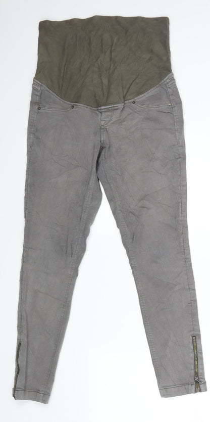 H&M Mama Womens Grey    Trousers Size 38 L27 in