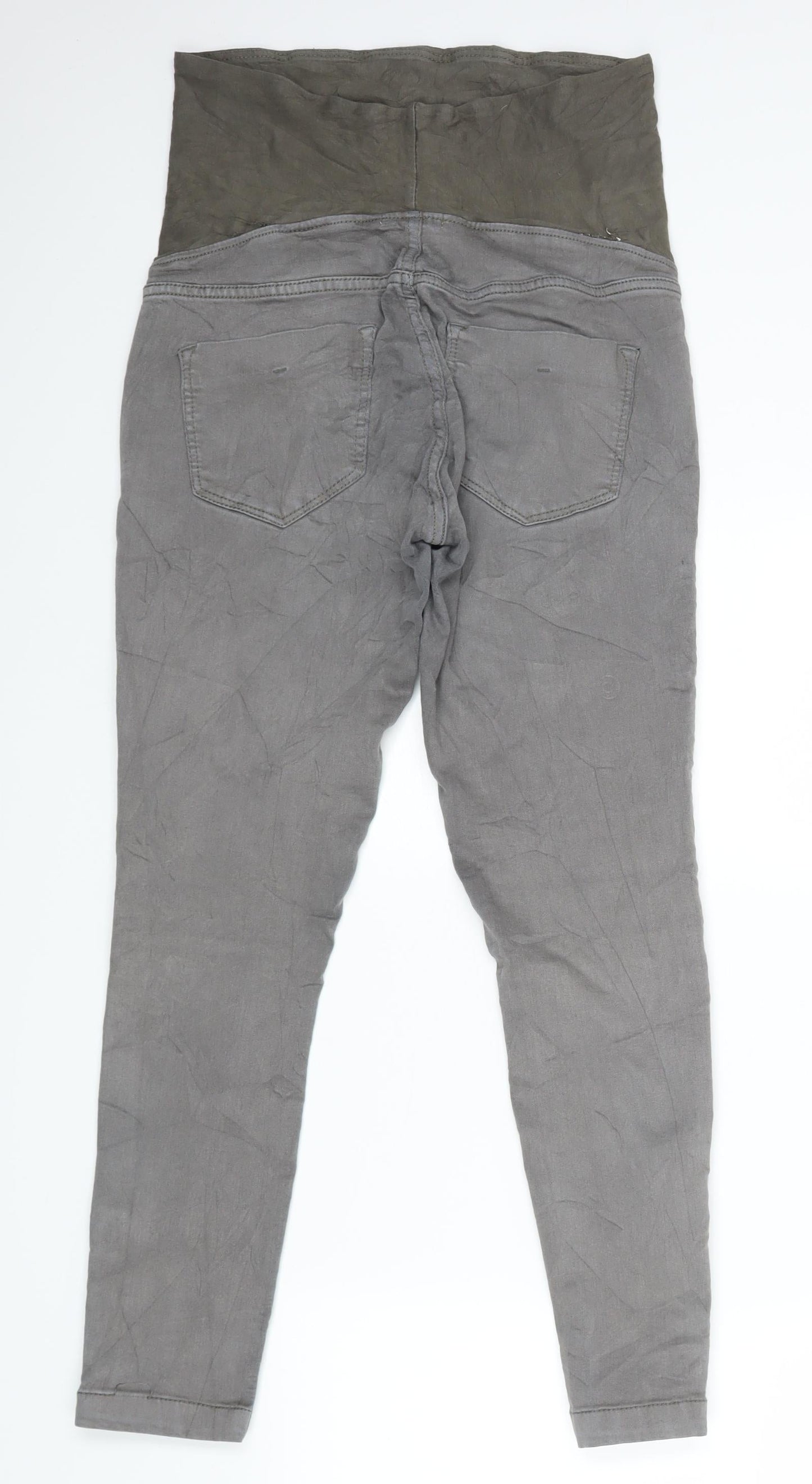H&M Mama Womens Grey    Trousers Size 38 L27 in