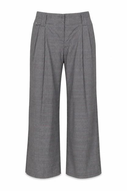Womens UK Size 14 Per Una Regular Fit Dress Pants Grey Trousers