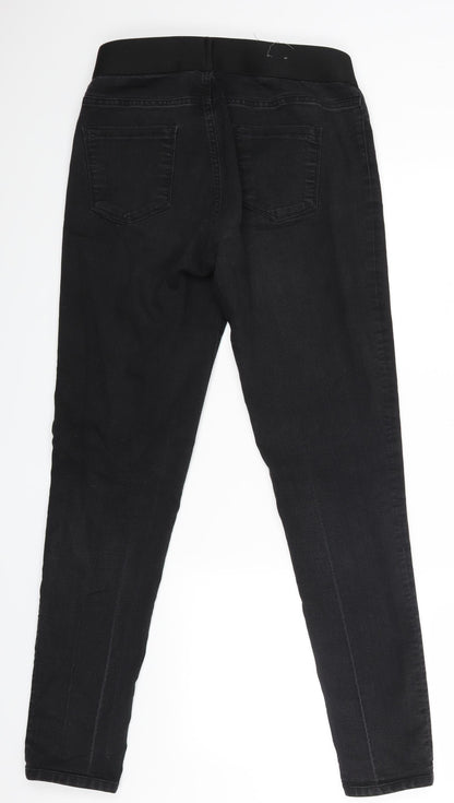 Womens UK Size 12 YesYes Regular Fit Jegging Black Jeans