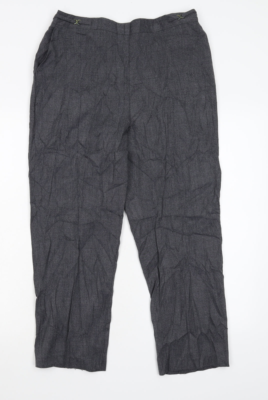 Classics Womens Grey   Trousers  Size 14 L29 in