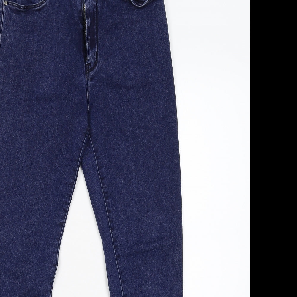 Ana & Lucy Womens Blue  Denim Skinny Jeans Size 40 L27 in
