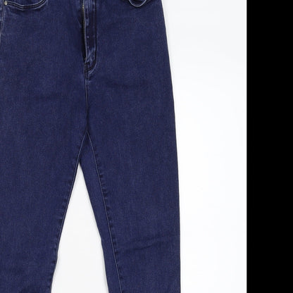 Ana & Lucy Womens Blue  Denim Skinny Jeans Size 40 L27 in