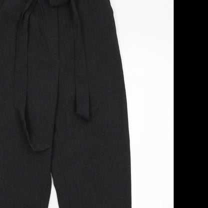Womens UK Size 36 H&M Regular Fit  Black Trousers