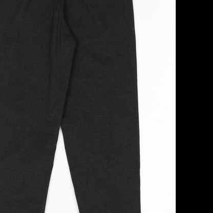 Womens UK Size 36 H&M Regular Fit  Black Trousers