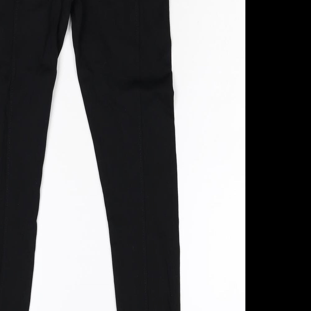 Lexxury Womens Black   Carrot Leggings Size M L28 in
