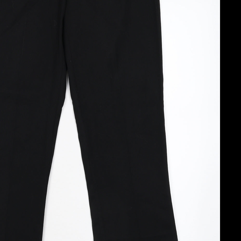 Womens UK Size 10 NEXT Regular Fit  Black Trousers