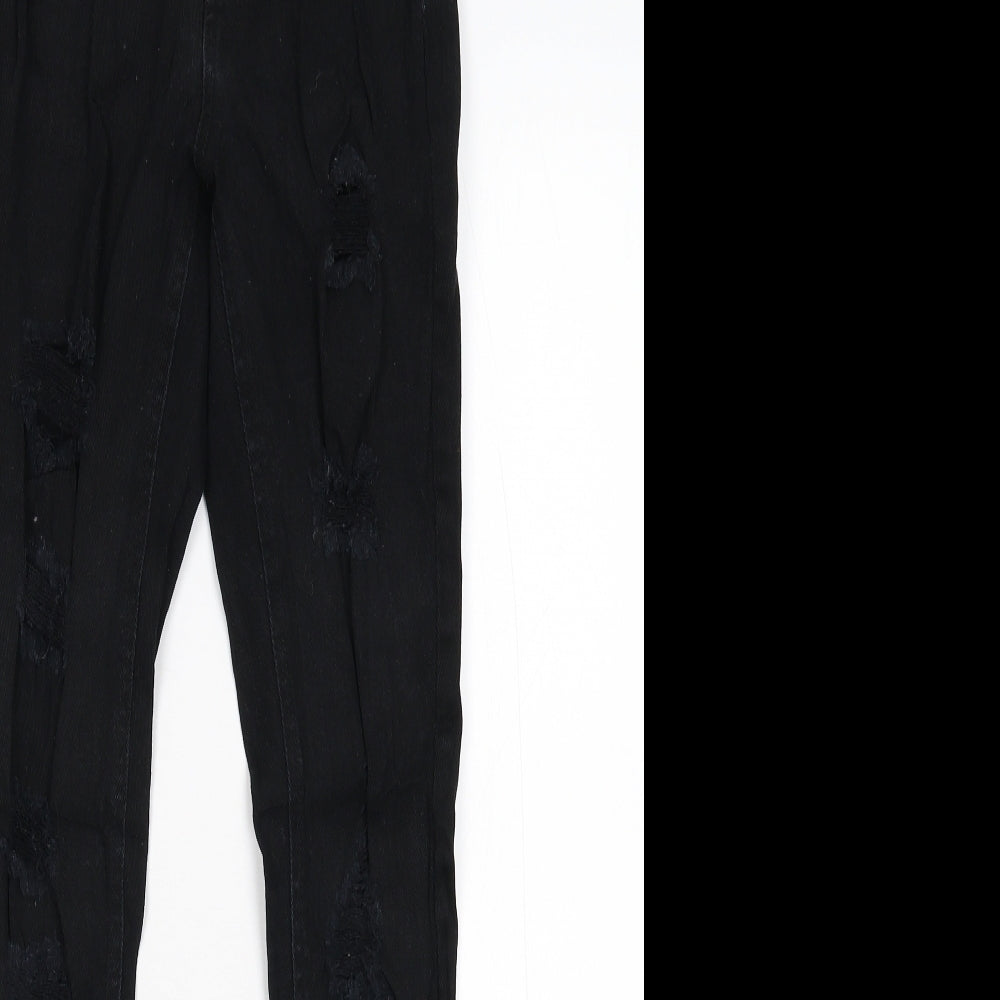 Womens UK Size 6 Divided Slim Fit Skinny Black Jeans