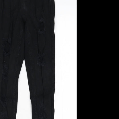 Womens UK Size 6 Divided Slim Fit Skinny Black Jeans