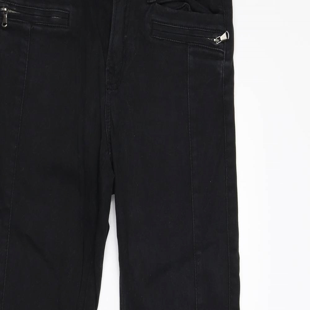 LOGG Womens Black  Denim Skinny Jeans Size 36 L28 in