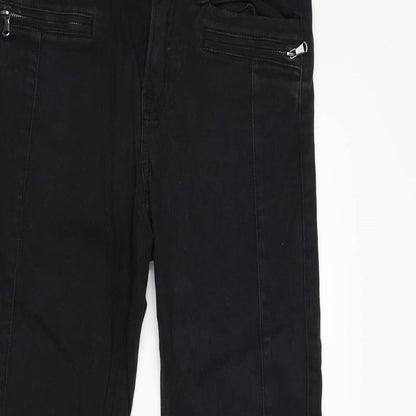 LOGG Womens Black  Denim Skinny Jeans Size 36 L28 in
