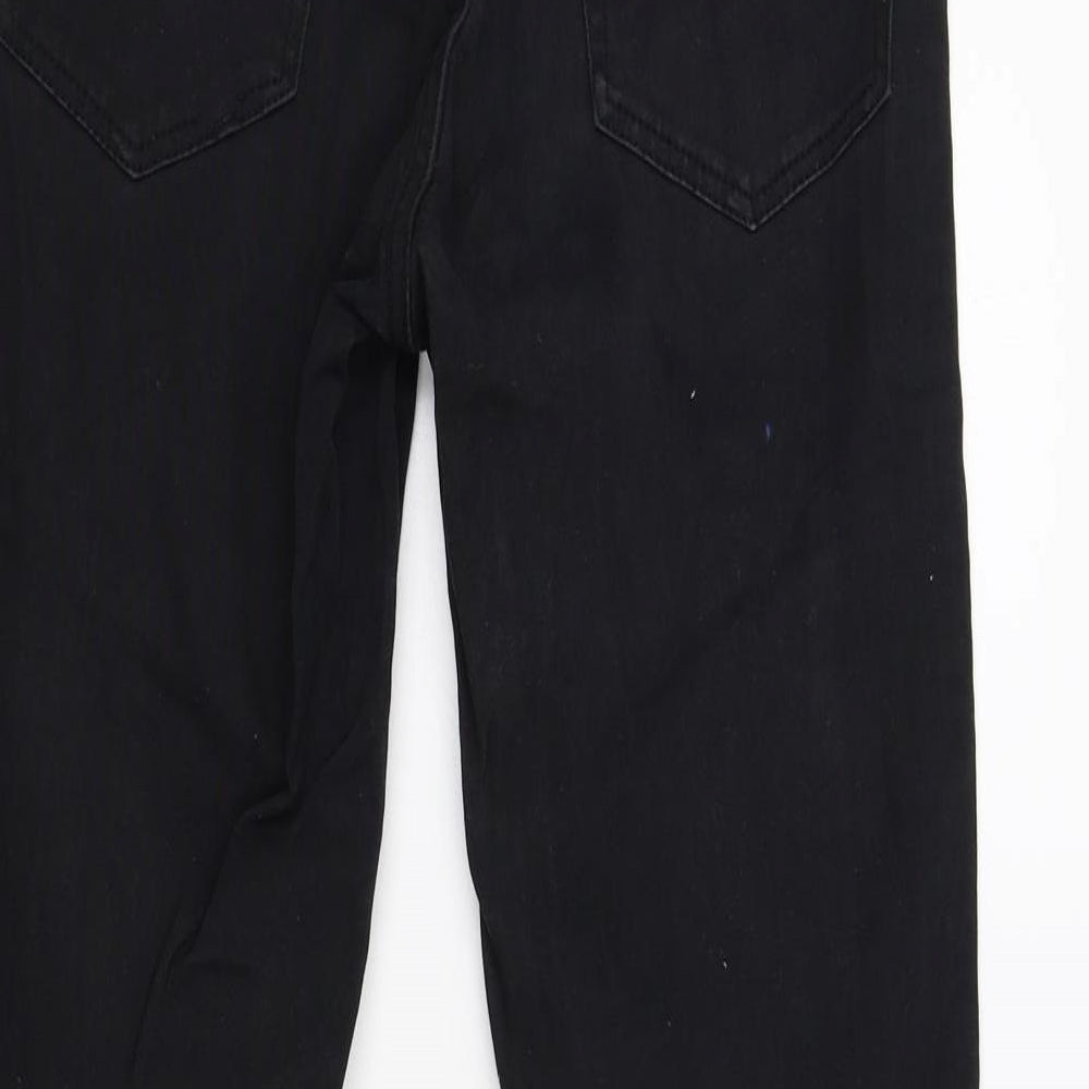 LOGG Womens Black  Denim Skinny Jeans Size 36 L28 in