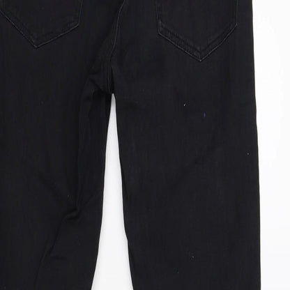 LOGG Womens Black  Denim Skinny Jeans Size 36 L28 in