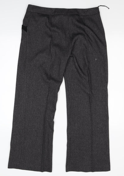 NEXT Womens Black   Trousers  Size 12 L30 in