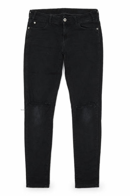 Zara Basic Womens Beige  Denim Skinny Jeans Size 36 L29 in