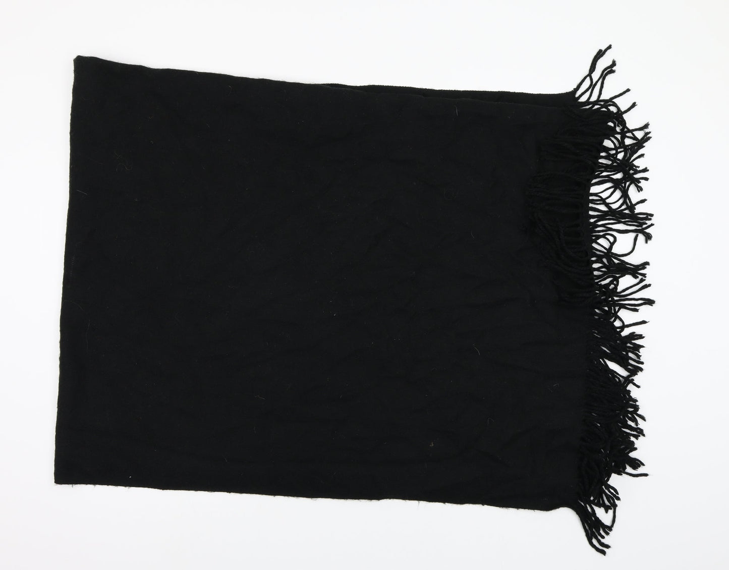 Preworn Womens Black  Knit  Shawl/Wrap