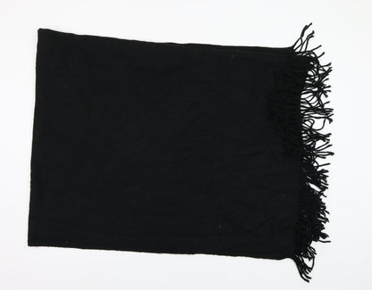 Preworn Womens Black  Knit  Shawl/Wrap
