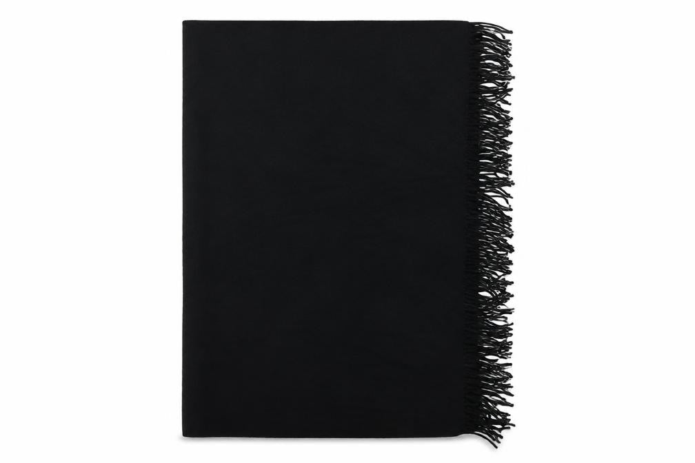 Preworn Womens Black  Knit  Shawl/Wrap
