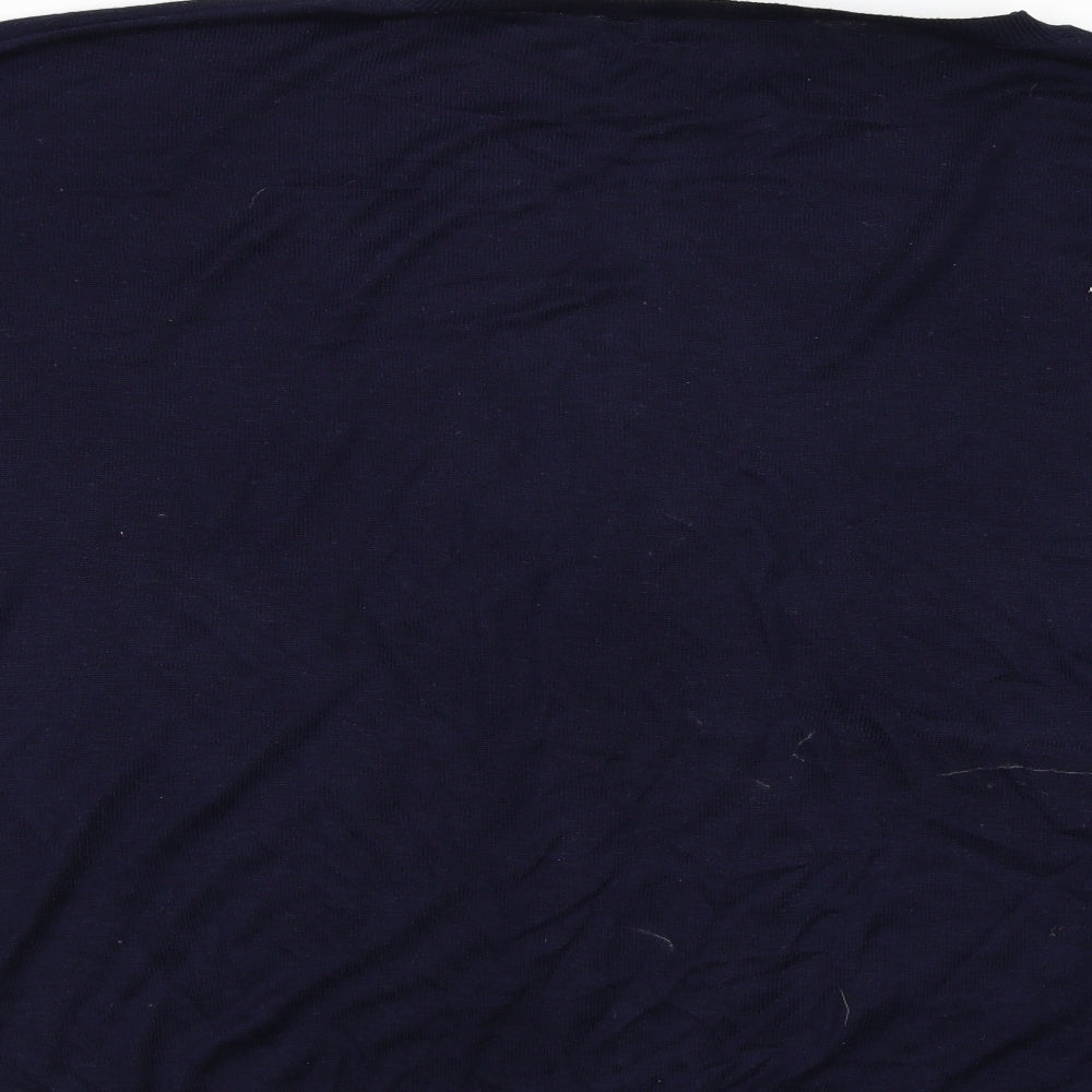Marks & Spencer Womens Blue   Pullover Jumper Size XL