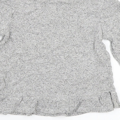 George Girls Green   Henley Sweatshirt Size 5 Years  - cute