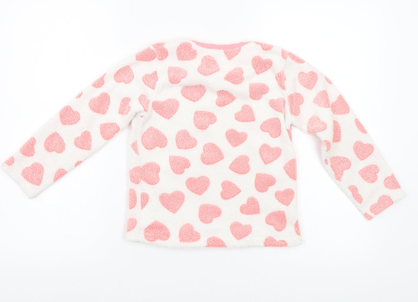 YD Girls Pink Geometric  Pullover Sweatshirt Size 7-8 Years