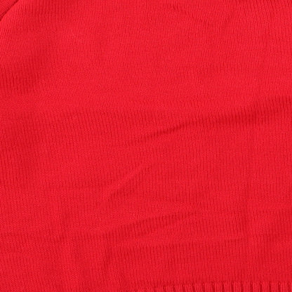 George Womens Red   Pullover Jumper Size 10  - CHRISMTAS