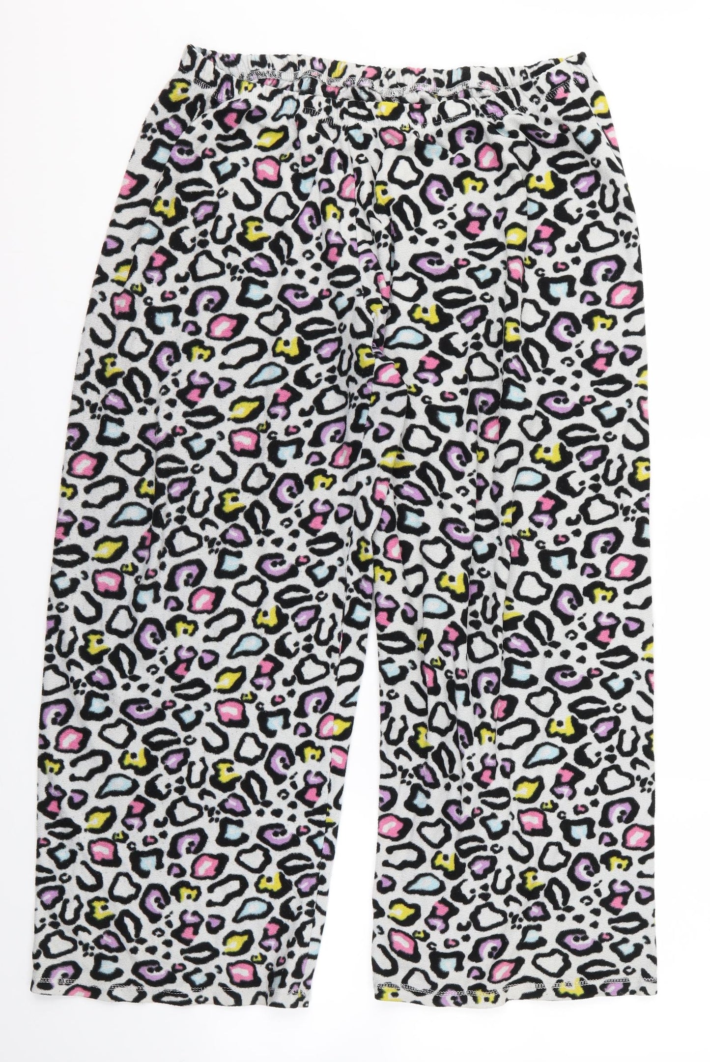 Womens UK Size M Preworn Regular Fit  White Trousers