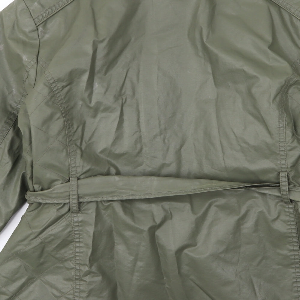 Womens UK Size 10 m&s Green Jacket