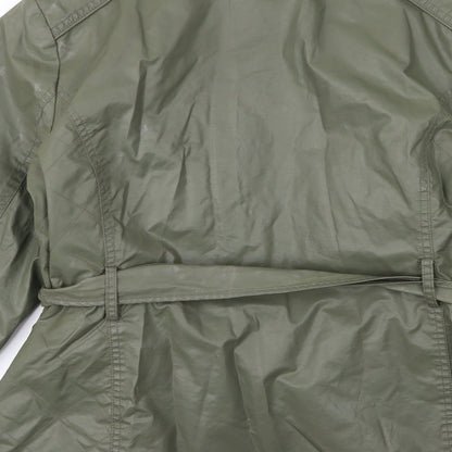 Womens UK Size 10 m&s Green Jacket