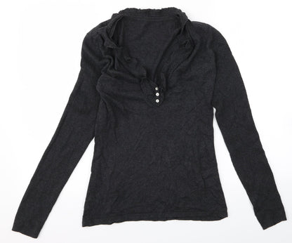 Preworn Womens Grey   Pullover Jumper Size S
