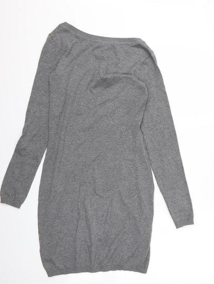 H&M Womens Grey   Pullover Jumper Size S