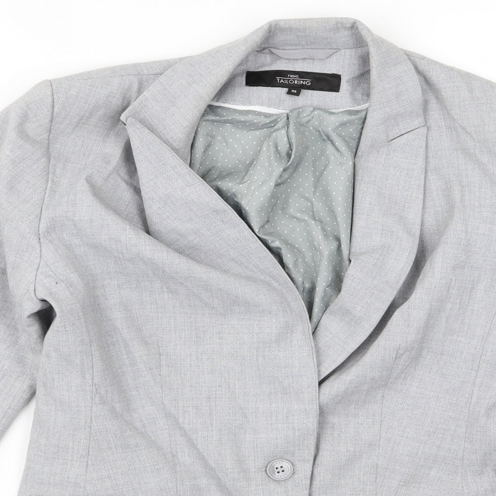 Womens UK Size 8 NEXT Grey Jacket