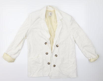 TU Womens White   Jacket  Size 8