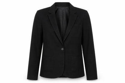Front view of George girls’ black jacket, size 15, years
