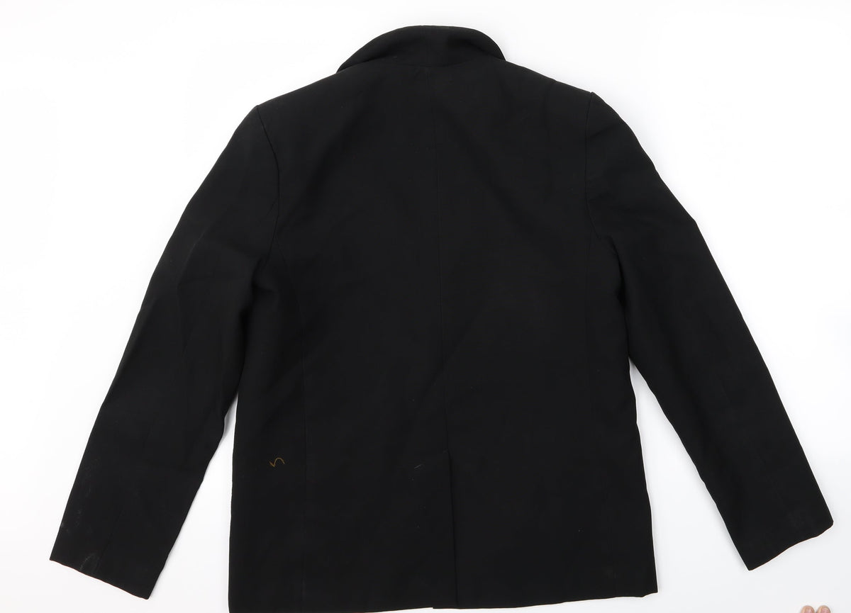 Back view of George girls’ black jacket, size 15, years