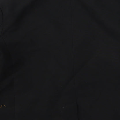 Brand and care label for George girls’ black jacket, size 15, years