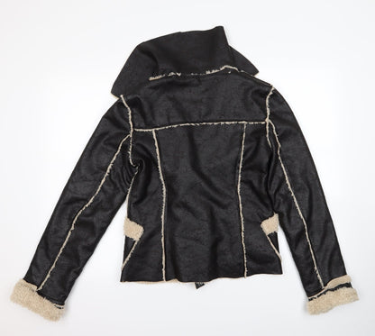 Womens UK Size L Preworn Black Jacket
