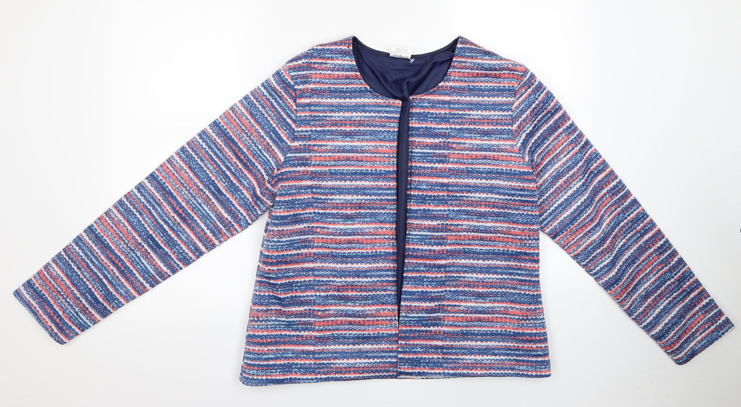 Womens UK Size M Anne De Lancay Multicoloured Jacket