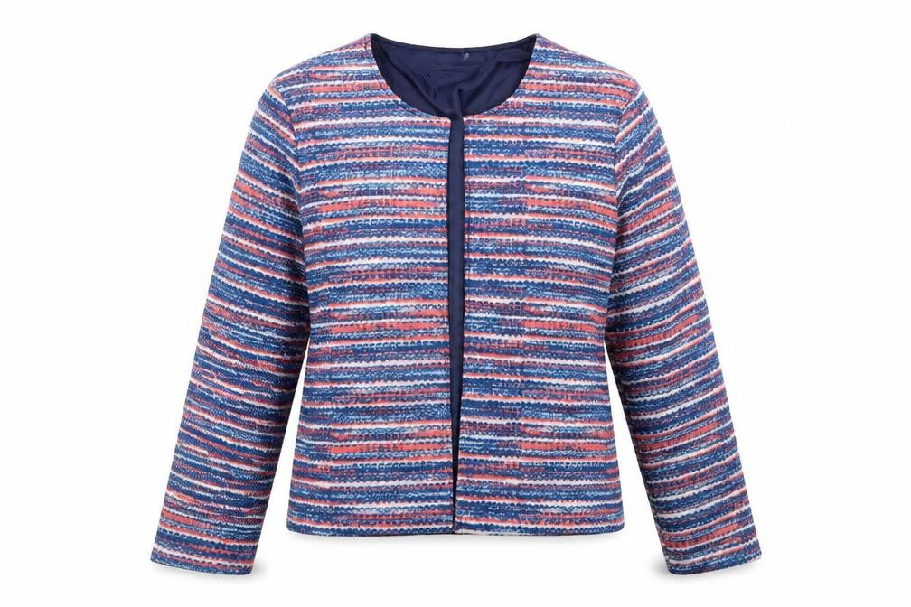 Womens UK Size M Anne De Lancay Multicoloured Jacket