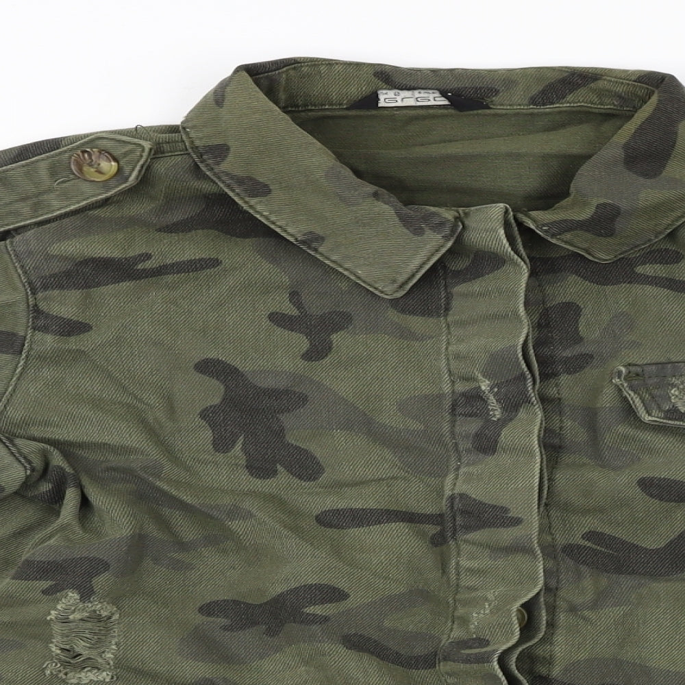 Womens UK Size 6 Select Green Jacket