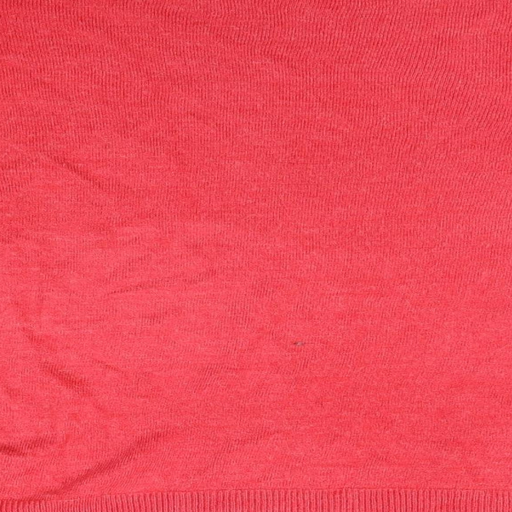 Dorothy Perkins Womens Red   Pullover Jumper Size 14  - bows on sleeves