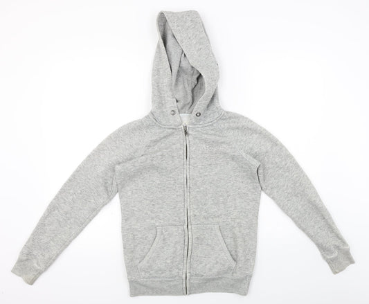 Womens UK Size 6 Jack Wills Grey Full Zip Hoodie
