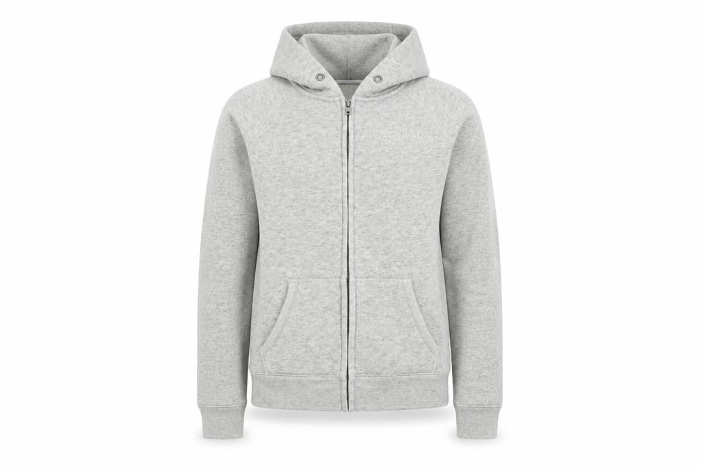 Womens UK Size 6 Jack Wills Grey Full Zip Hoodie