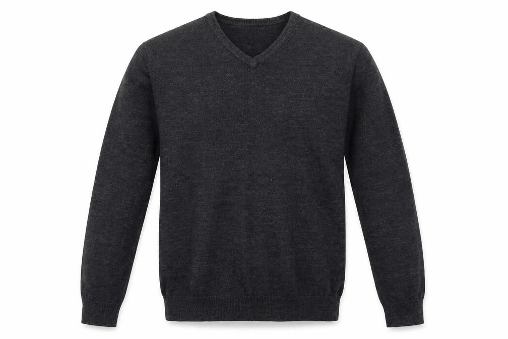 Mens UK Size M F&F Grey Pullover Jumper