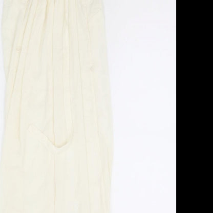 H&M Womens White   T-Shirt Dress  Size 10