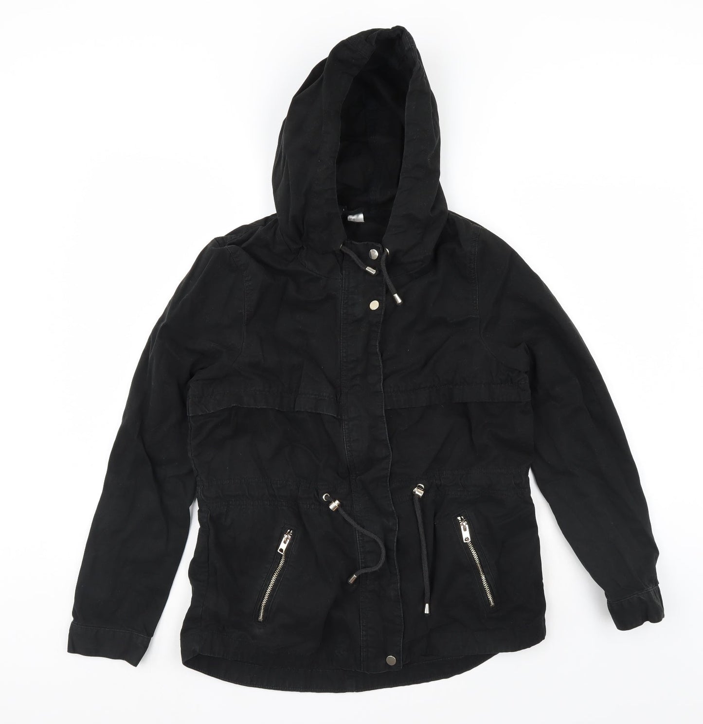 Divided Womens Black   Jacket Coat Size 6