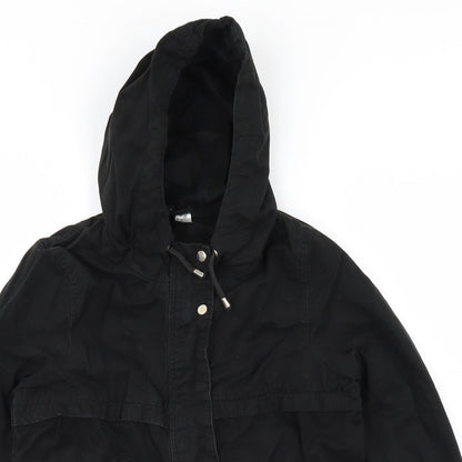 Divided Womens Black   Jacket Coat Size 6