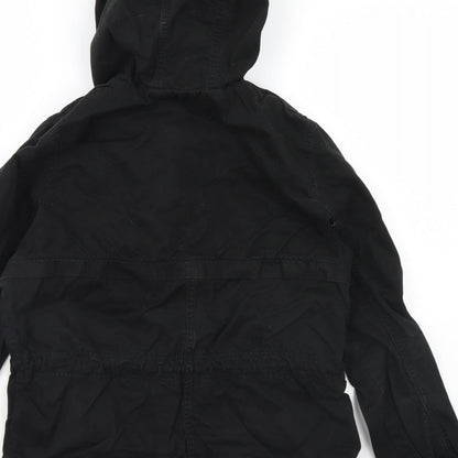 Divided Womens Black   Jacket Coat Size 6