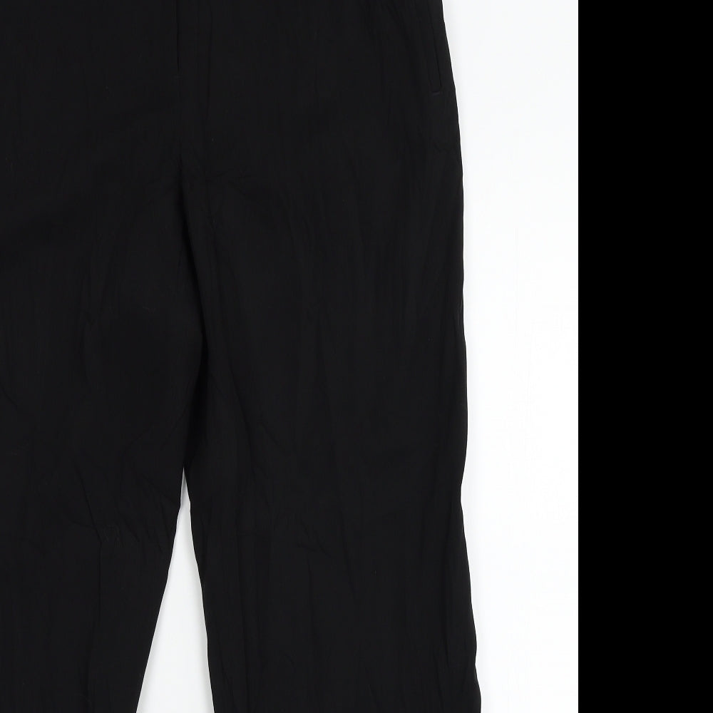 Womens UK Size 16 NEXT Regular Fit Dress Pants Black Trousers