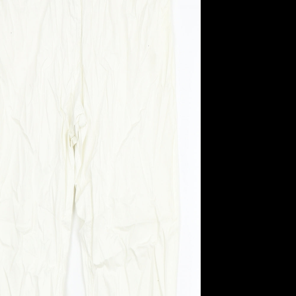 JDV Womens White  Denim Straight Jeans Size 14 L26 in